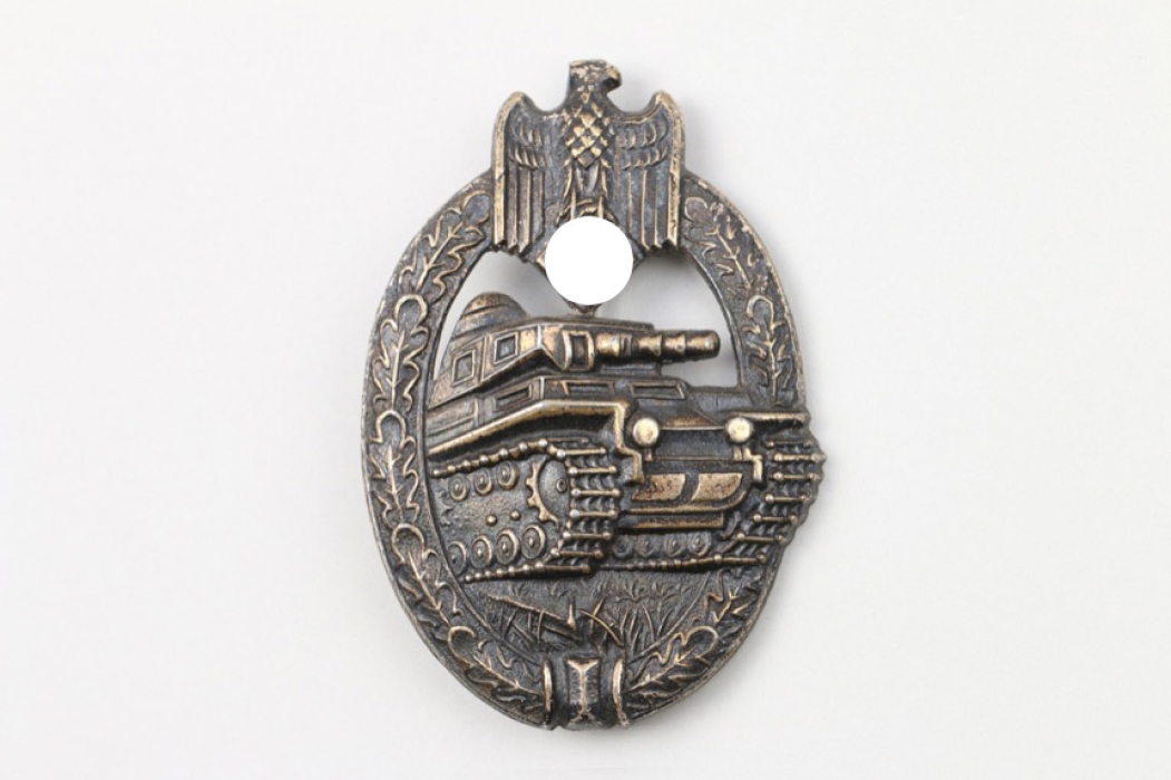 Tank Assault Badge in silver - A.S.