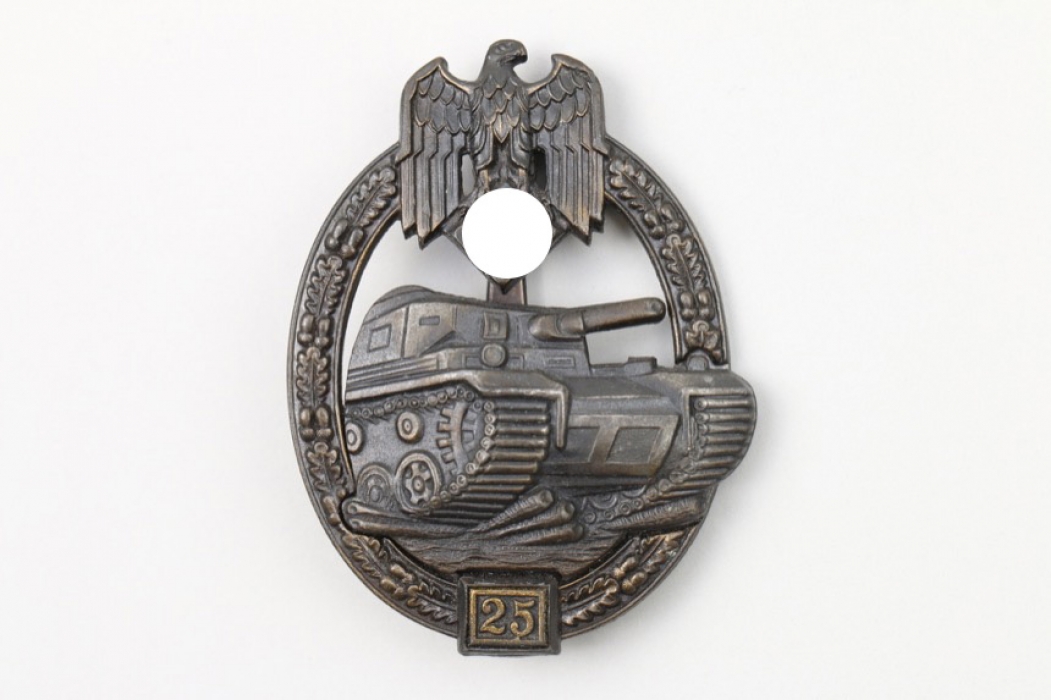 Tank Assault Badge in bronze - Grade II