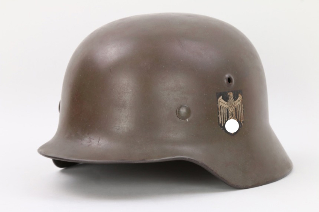 Heer M35 double decal helmet - ET64