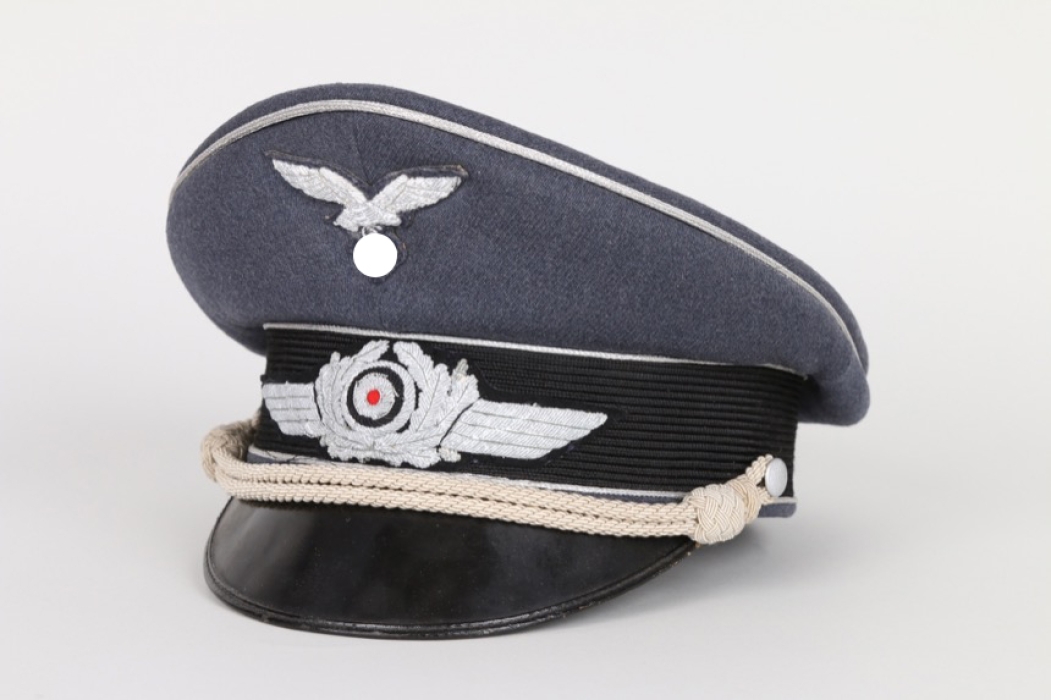 Luftwaffe officer's visor cap - Verkaufsabteilung