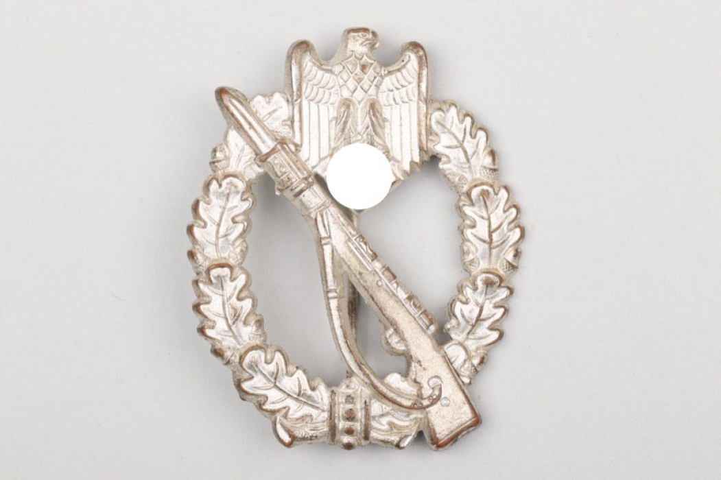 Infantry Assault Badge in silver - tombak (hollow)