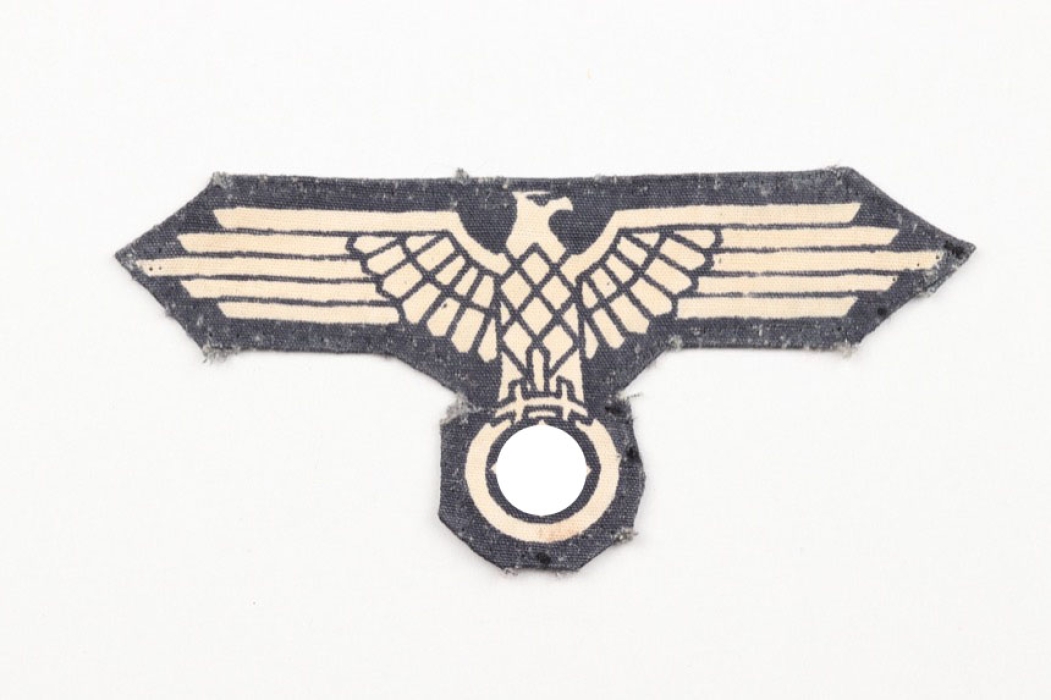 Waffen-SS printed EM/NCO sleeve eagle