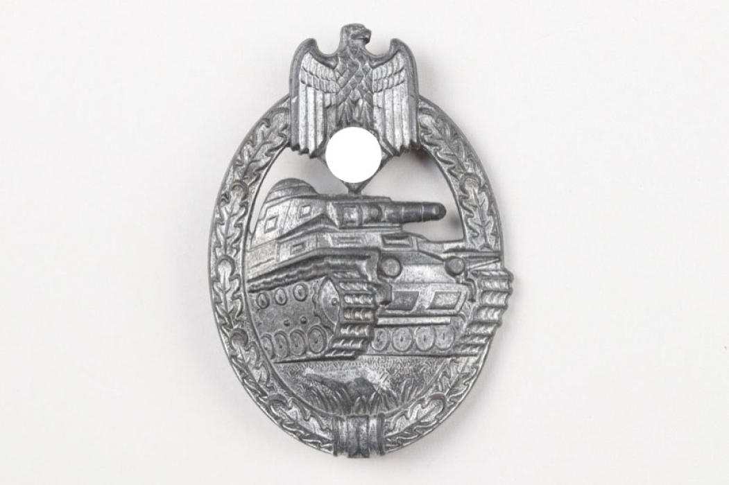 Tank Assault Badge in silver - S&L