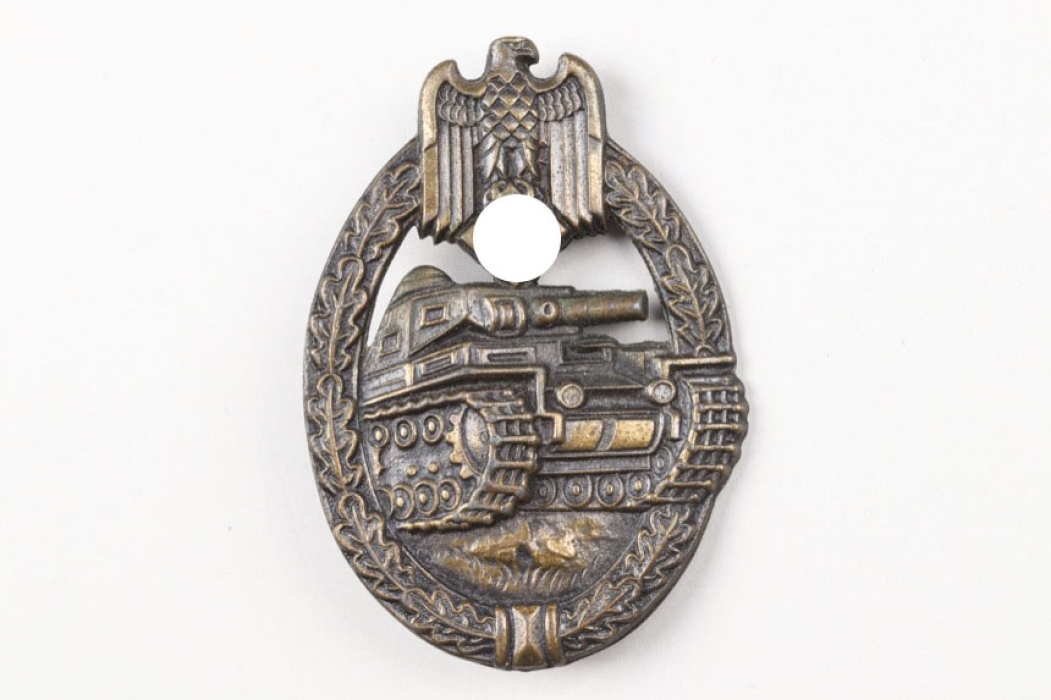 Tank Assault Badge in bronze - Wiedmann