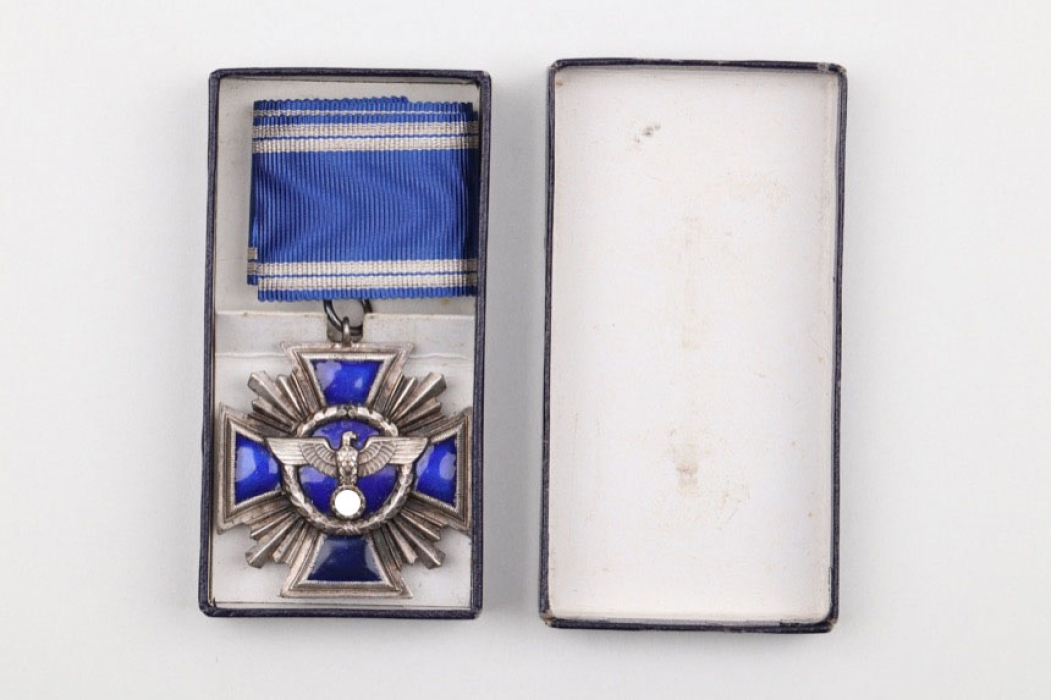 NSDAP Long Service Award in silver + case