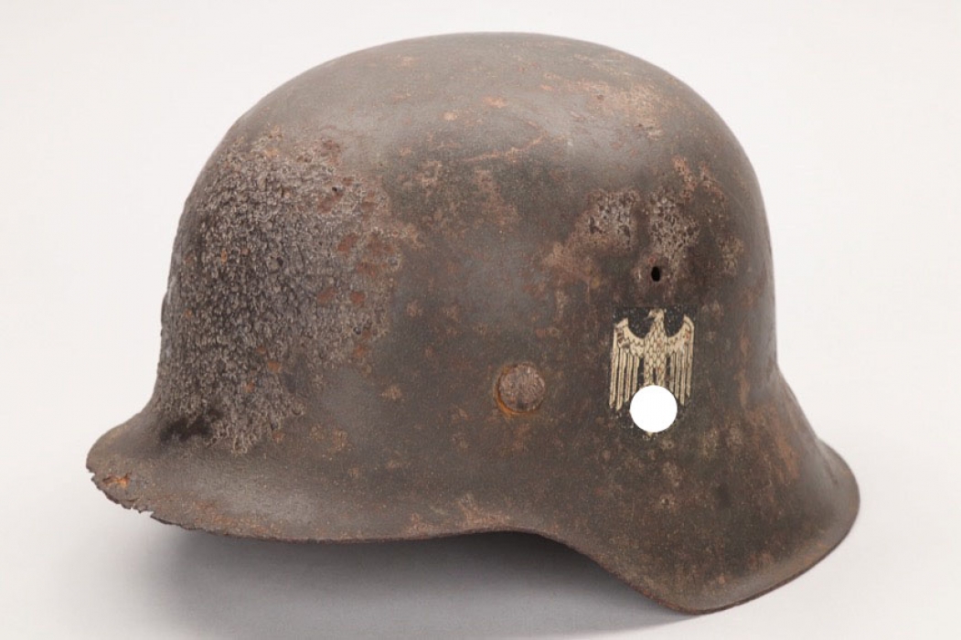 Heer M42 single decal helmet - ET62