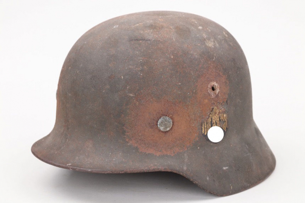 Kriegsmarine M35 single decal helmet