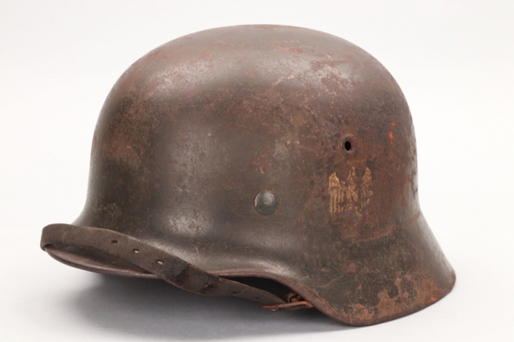 Heer M40 single decal helmet  - ET62