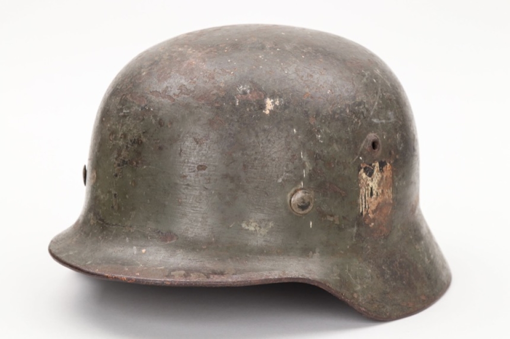 Heer M35 double decal helmet - NS66