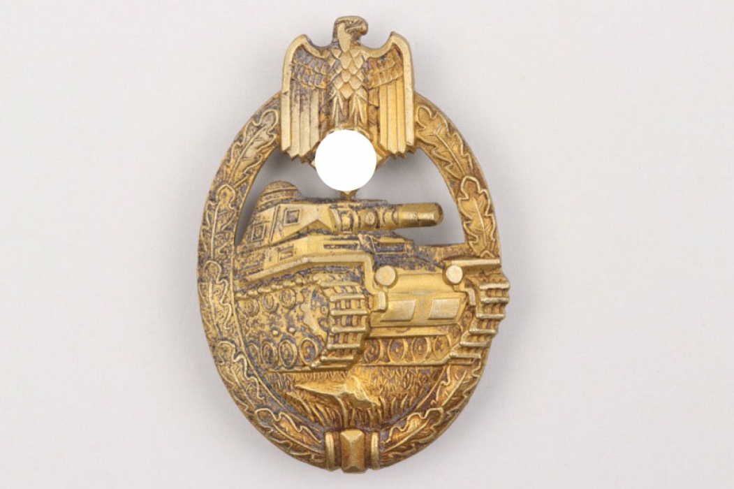 Tank Assault Badge in bronze - Wurster