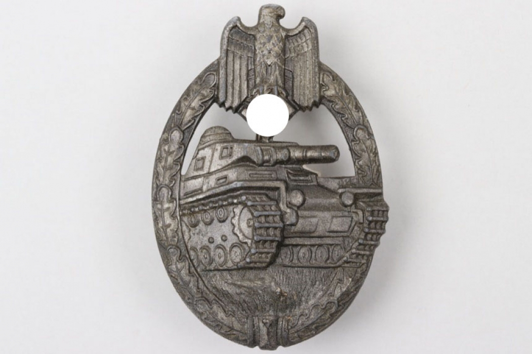 Tank Assault Badge in silver - Karl Wurster