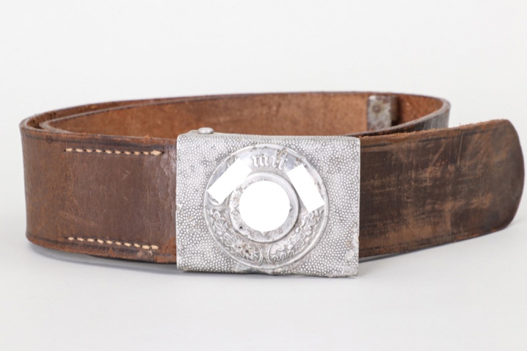 Third Reich police belt and buckle - EM/NCO