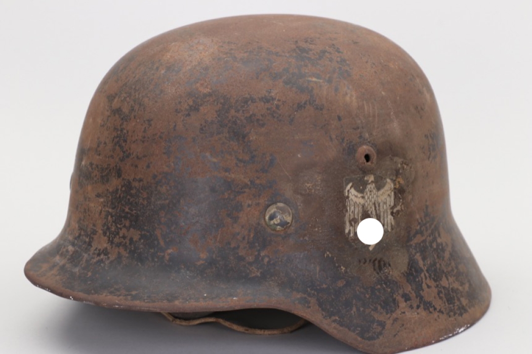 Luftwaffe/Heer M35 double decal helmet - NS64