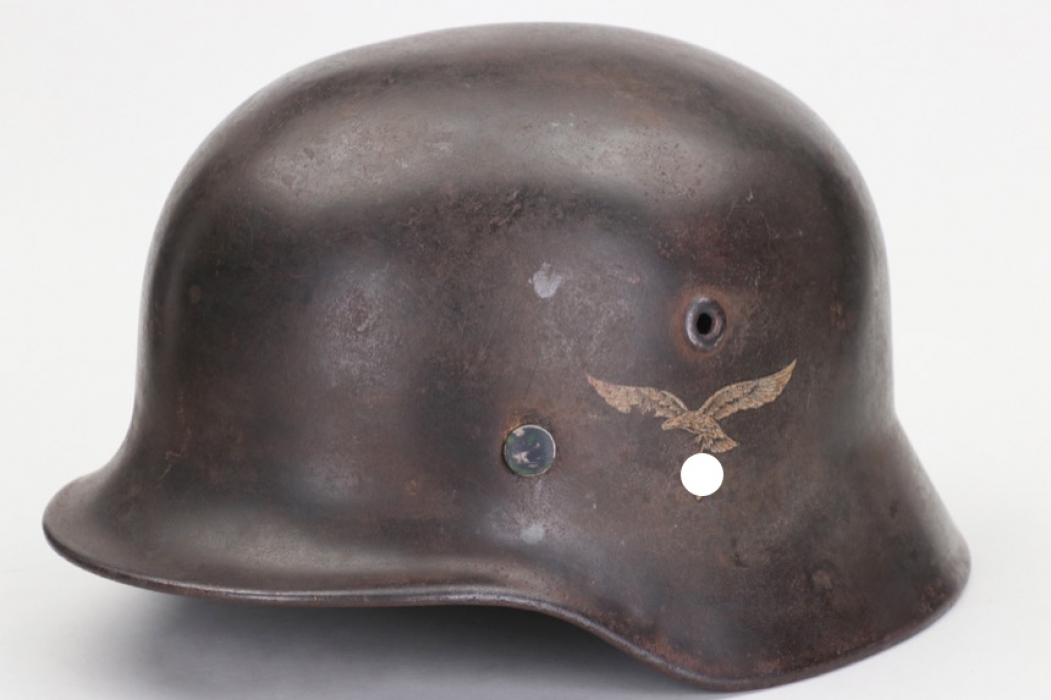 Luftwaffe M40 single decal helmet shell