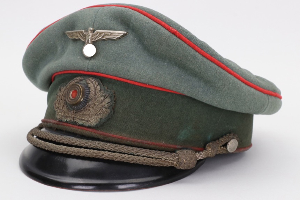 Oberst Santmann - Heer Artillerie officer's visor cap
