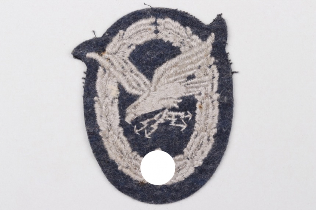 Luftwaffe Radio & Air Gunner's Badge - cloth type