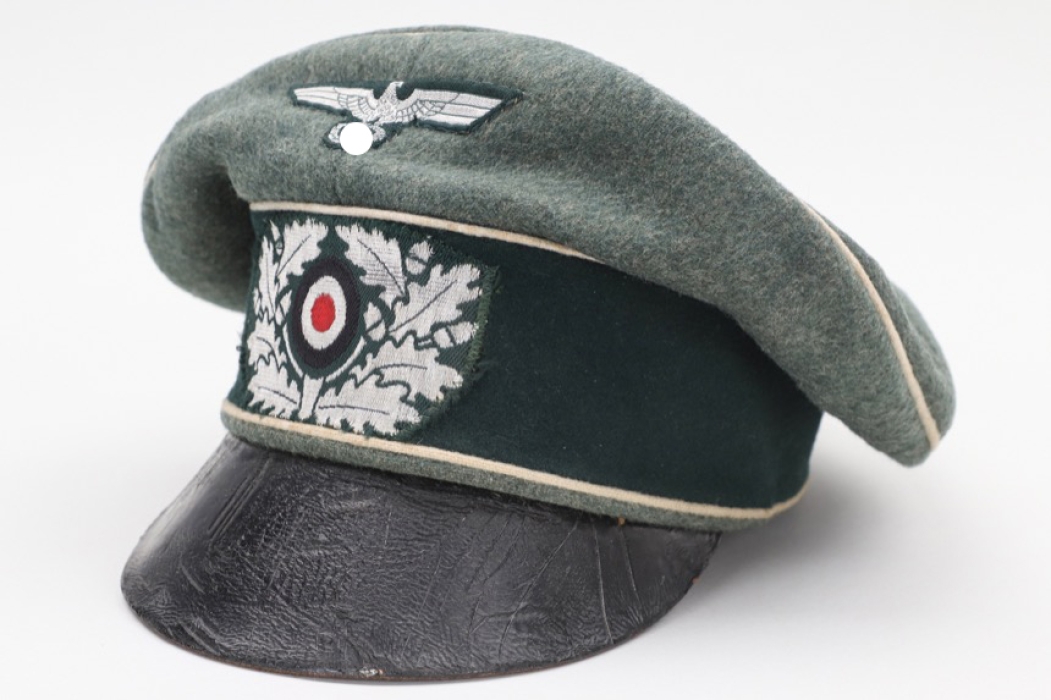 Heer Infanterie "crusher" officer's visor cap