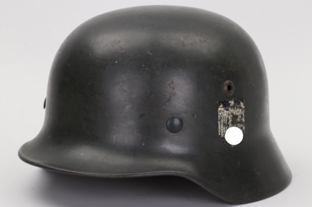 Heer M35 single decal helmet - Q64