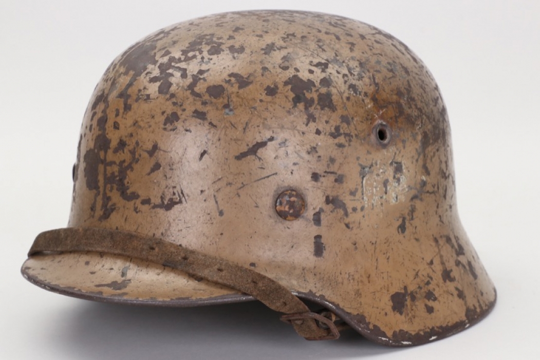 Heer M40 Afrikakorps single decal helmet - Et64