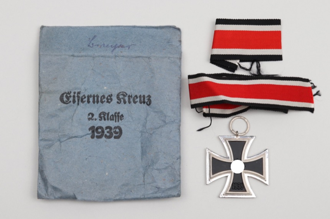 1939 Iron Cross 2nd Class "13" in Brehmer bag