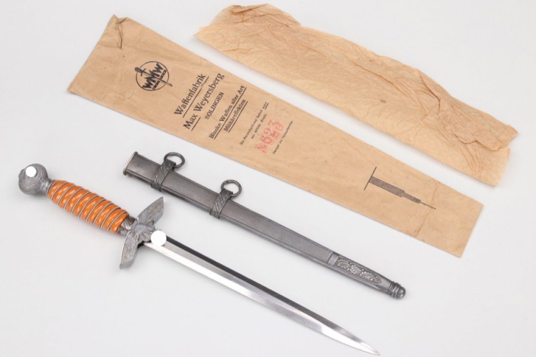 Luftwaffe officer's dagger with bag of issue - WMW