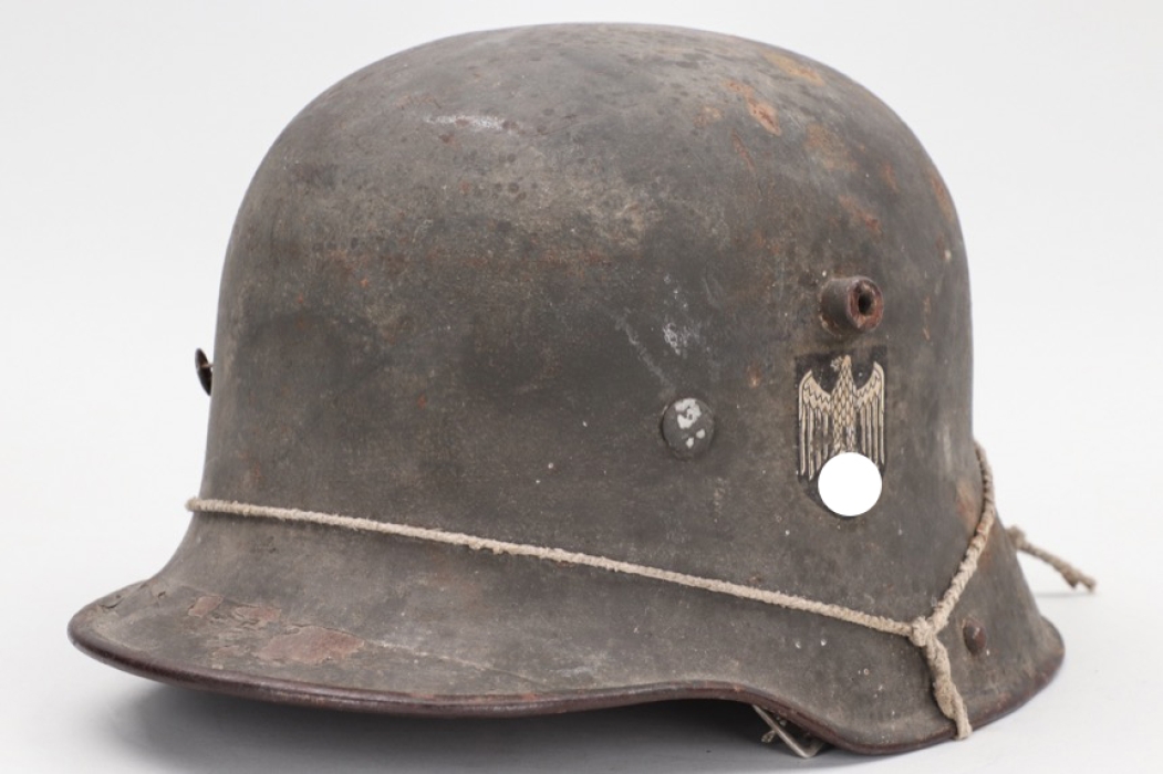 Heer M16 single decal helmet