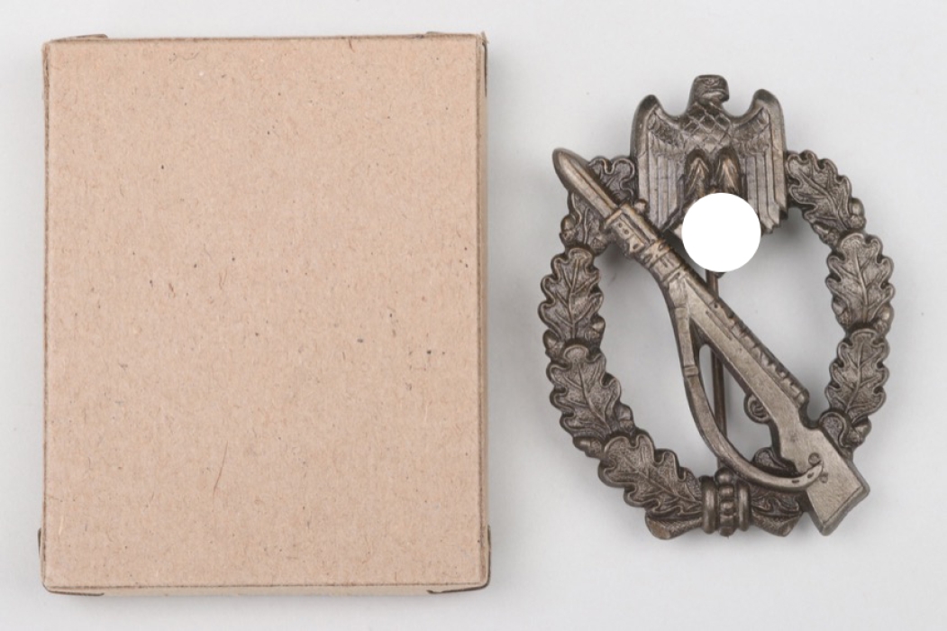 Infantry Assault Badge in bronze "S.H.u.Co.41" in case - mint