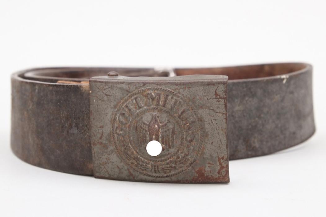 Heer EM/NCO field buckle & belt - 1941