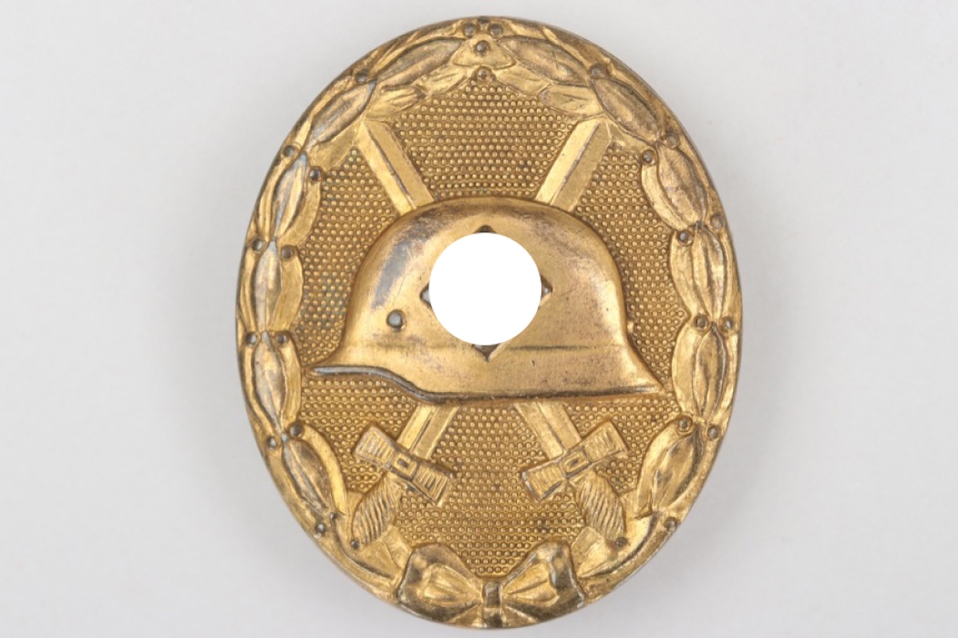 Wound Badge in gold "30" - tombak