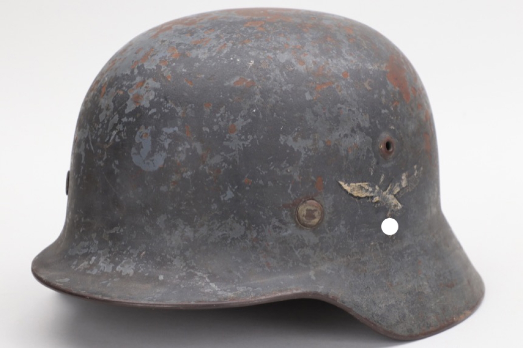 Luftwaffe M35 double decal helmet - ET64