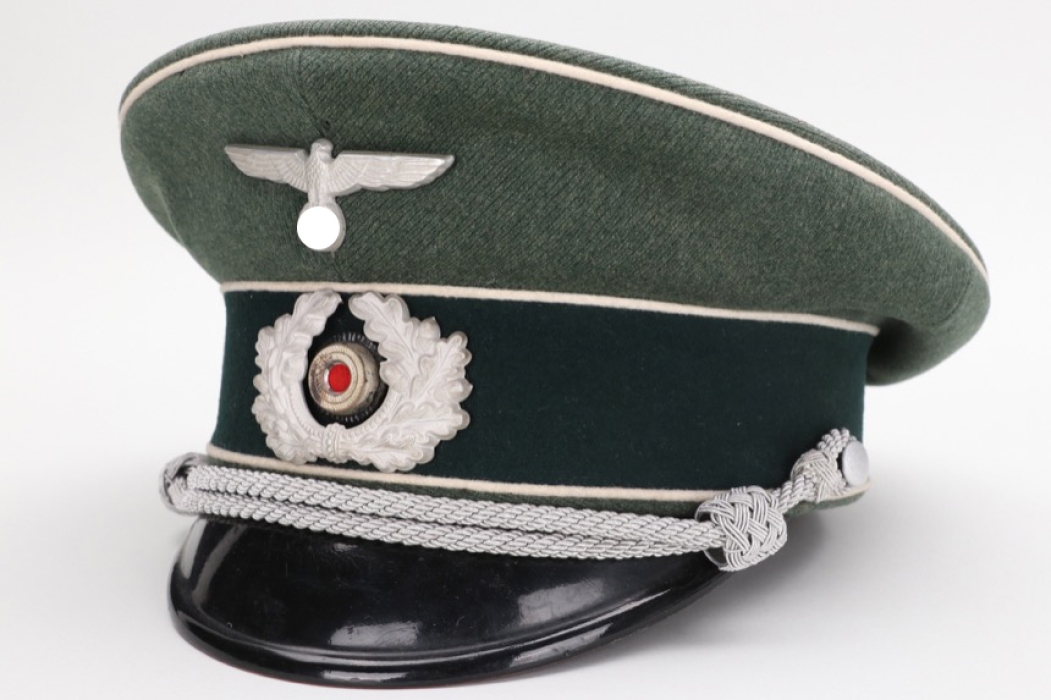 12./Inf.Rgt.9 Heer officer's visor cap