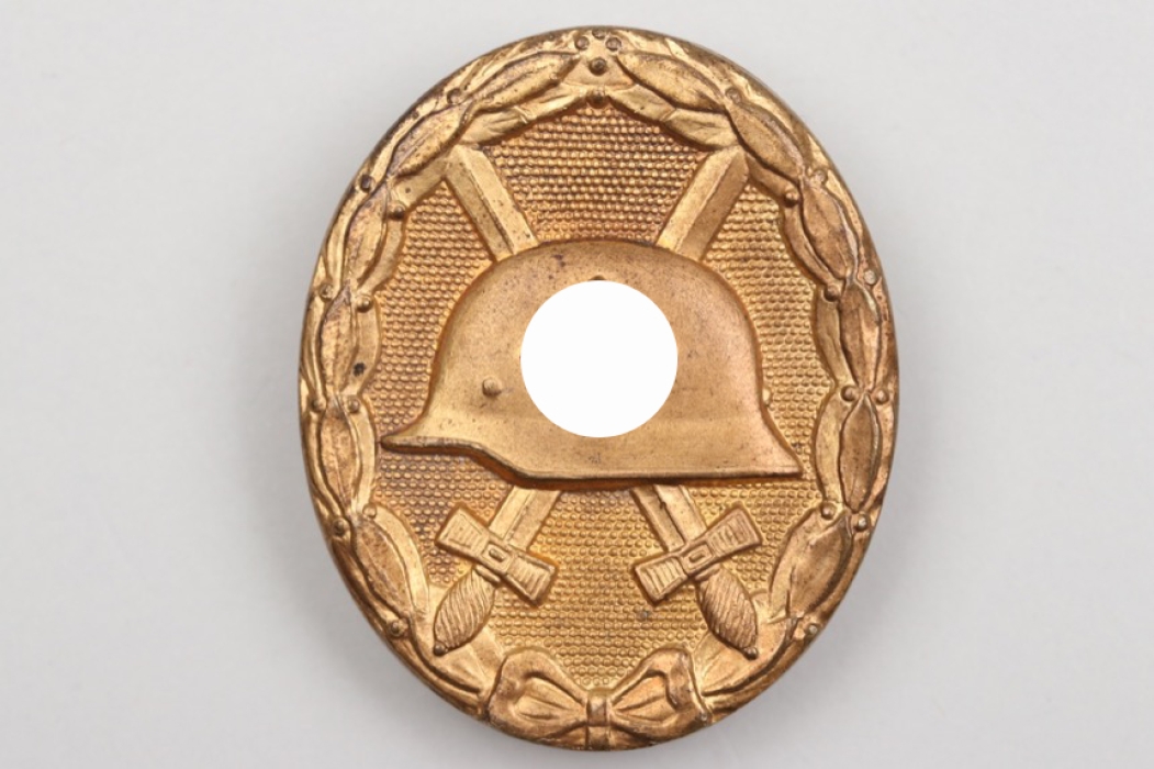 Wound Badge in gold - tombak