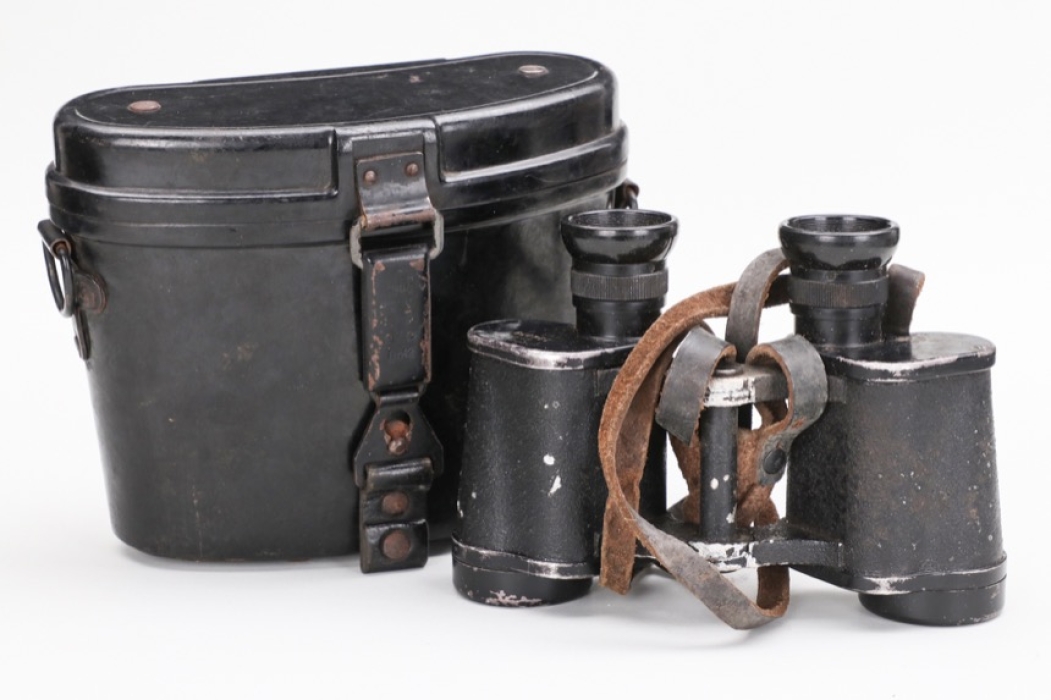Wehrmacht 6x30 binoculars in case