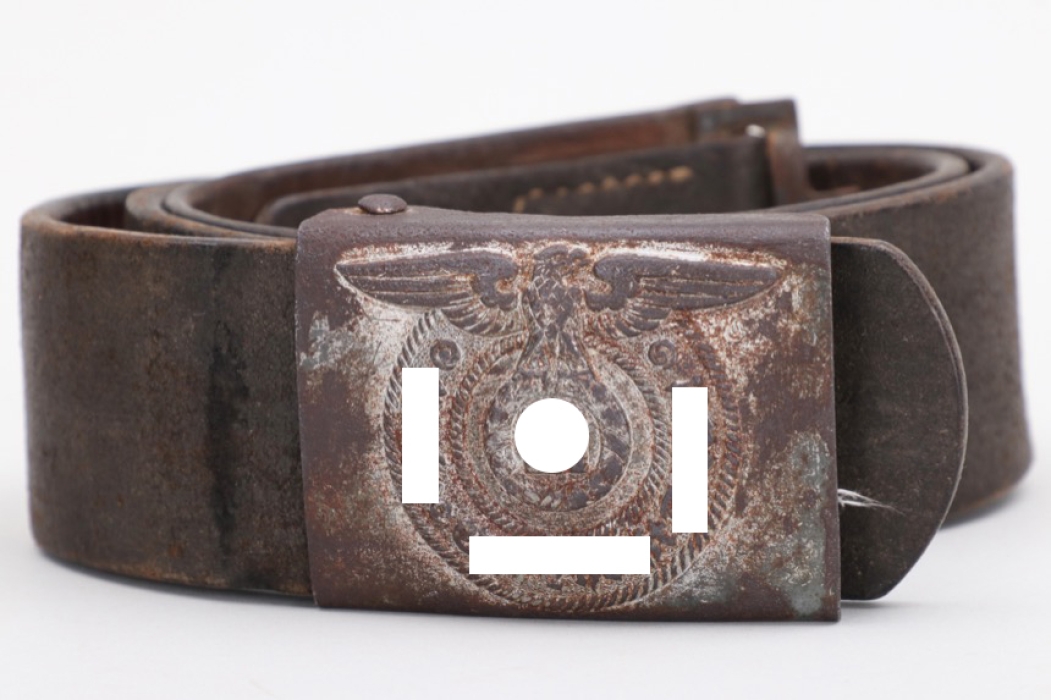 Waffen-SS EM/NCO field iron buckle & belt