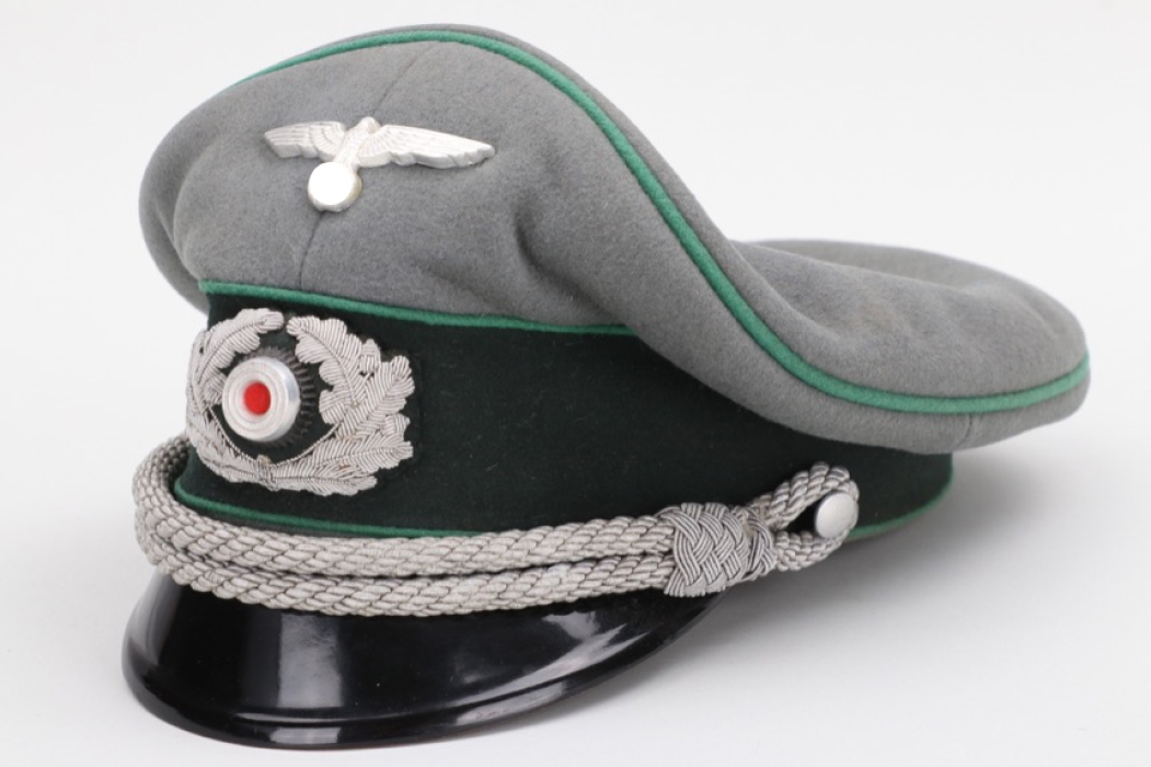 Hptm. Schöbitz (Knight's Cross) - Heer Gebirgsjäger officer's visor cap