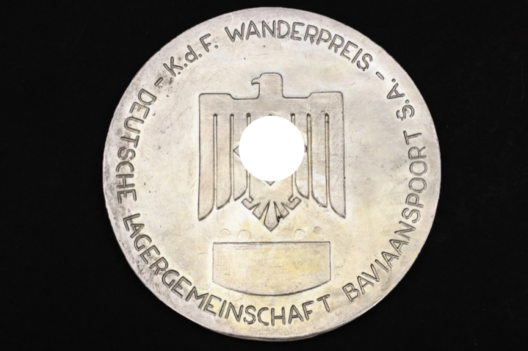 South Africa - Third Reich K.d.F. "Baviaanspoort S.A." plaque