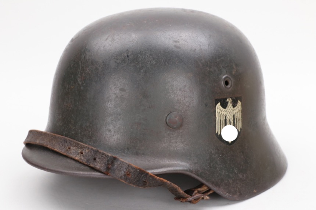 Heer M40 single decal helmet (named) - ET66