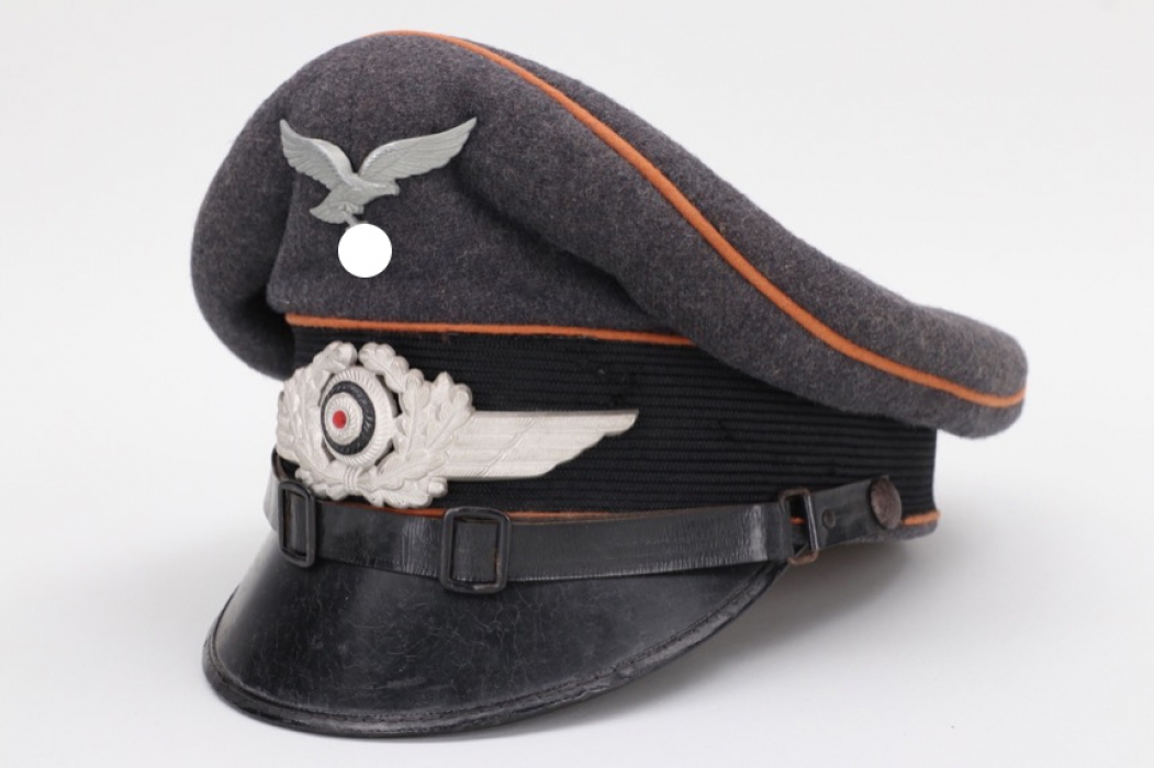 Luftwaffe Nachrichten visor cap - EM/NCO