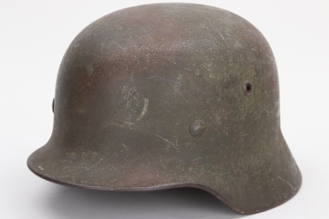 Wehrmacht M35 camo helmet - SE64