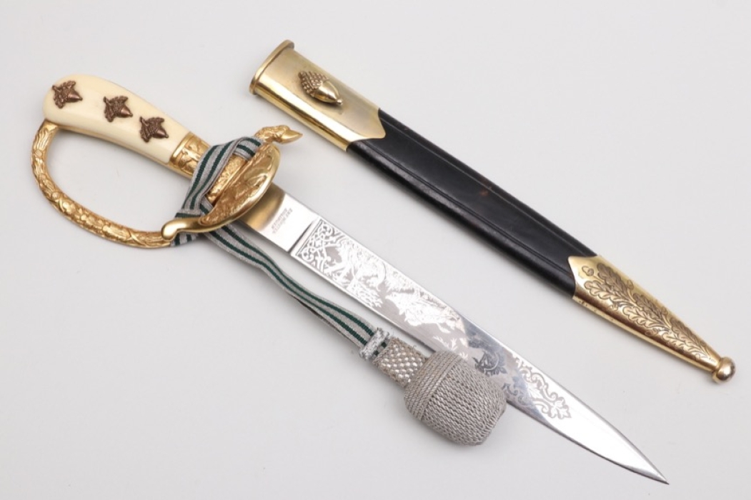 Third Reich forestry hunting dagger - Hörster