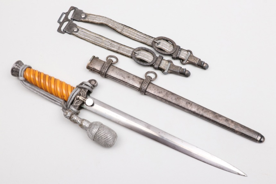 Heer officer's dagger with hangers & portepee - Christianswerk