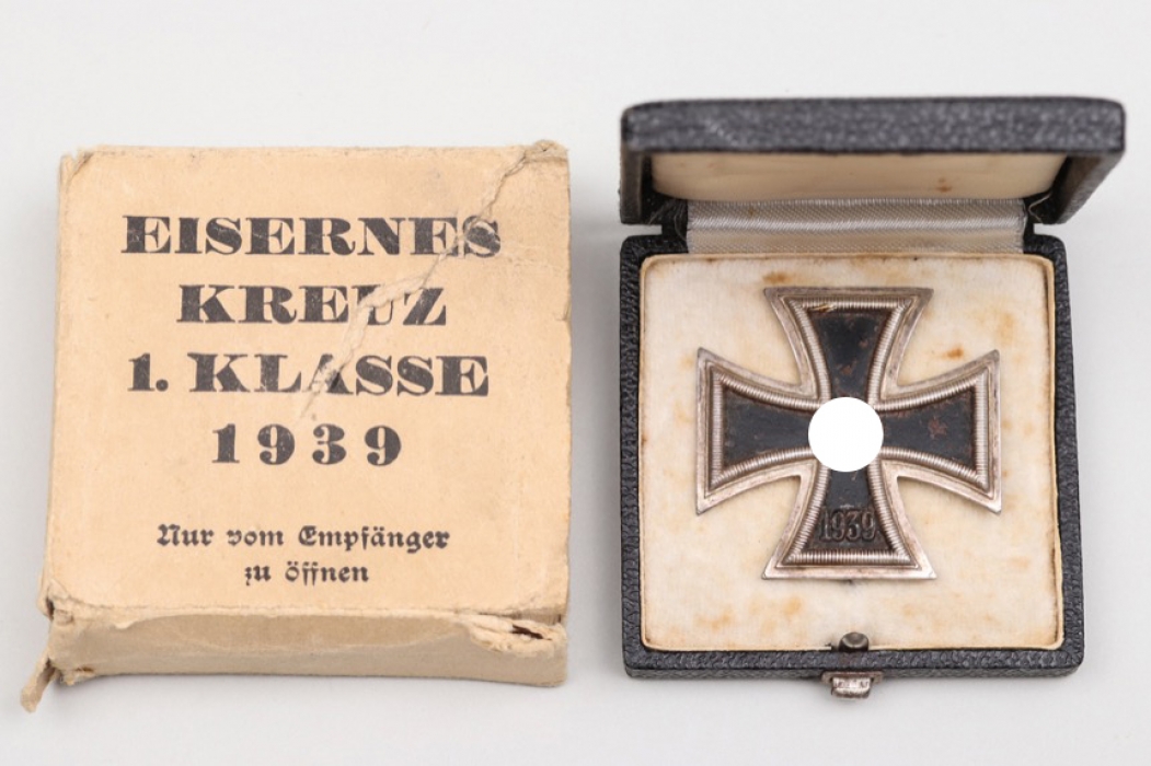 1939 Iron Cross 1st Class in case with outer carton