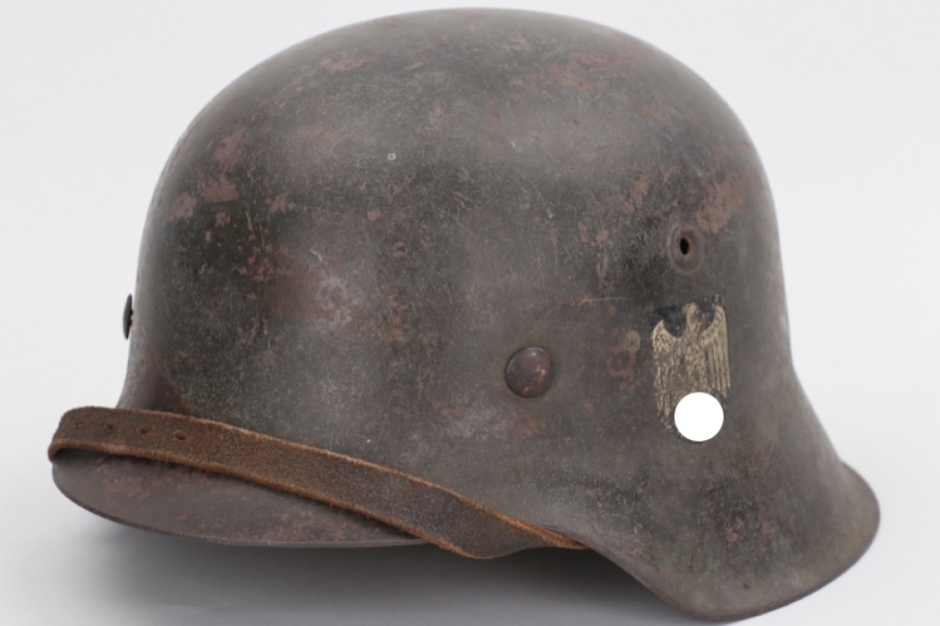 Heer M42 single decal helmet - ET62 (named)