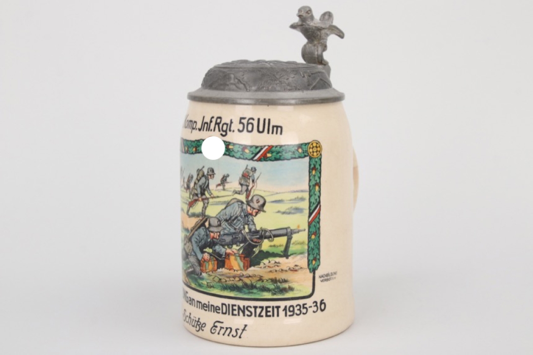 Heer Inf.Rgt.56 Ulm reservist's mug