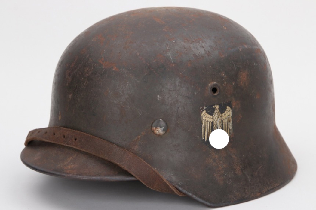 Heer M40 single decal helmet - Q64