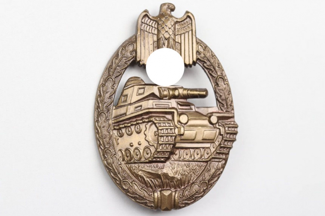 Tank Assault Badge in bronze - Tombak