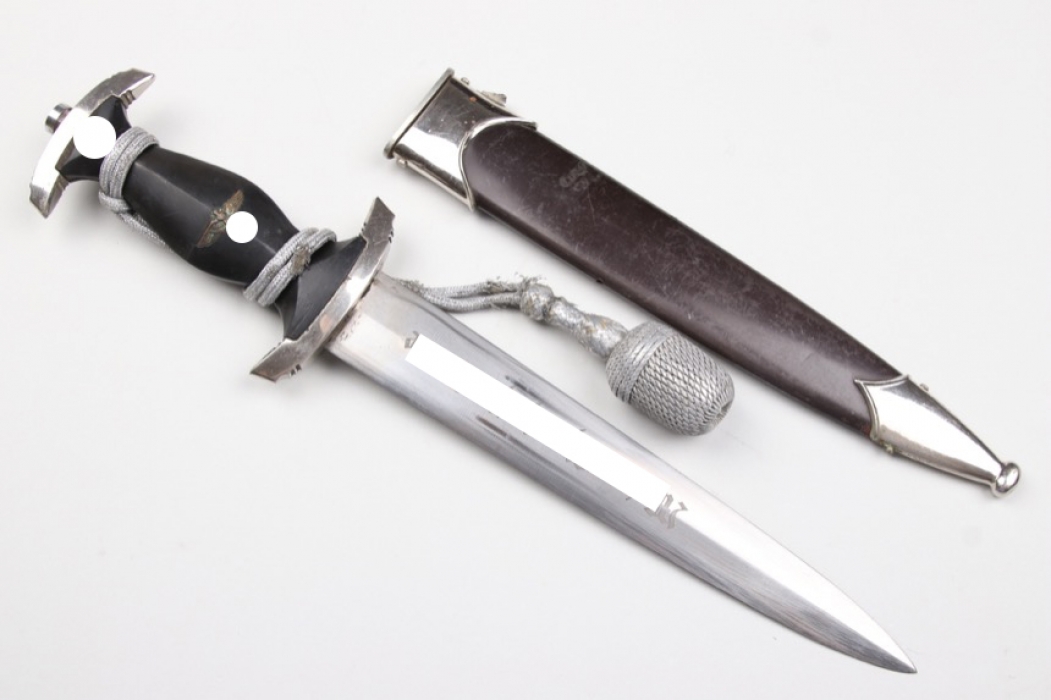 SS Chained Service Dagger with portepee