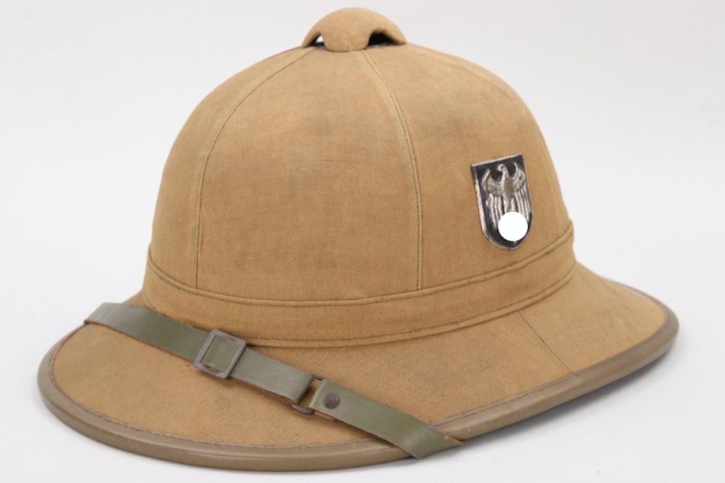 Heer tropical double decal pith helmet - 1941