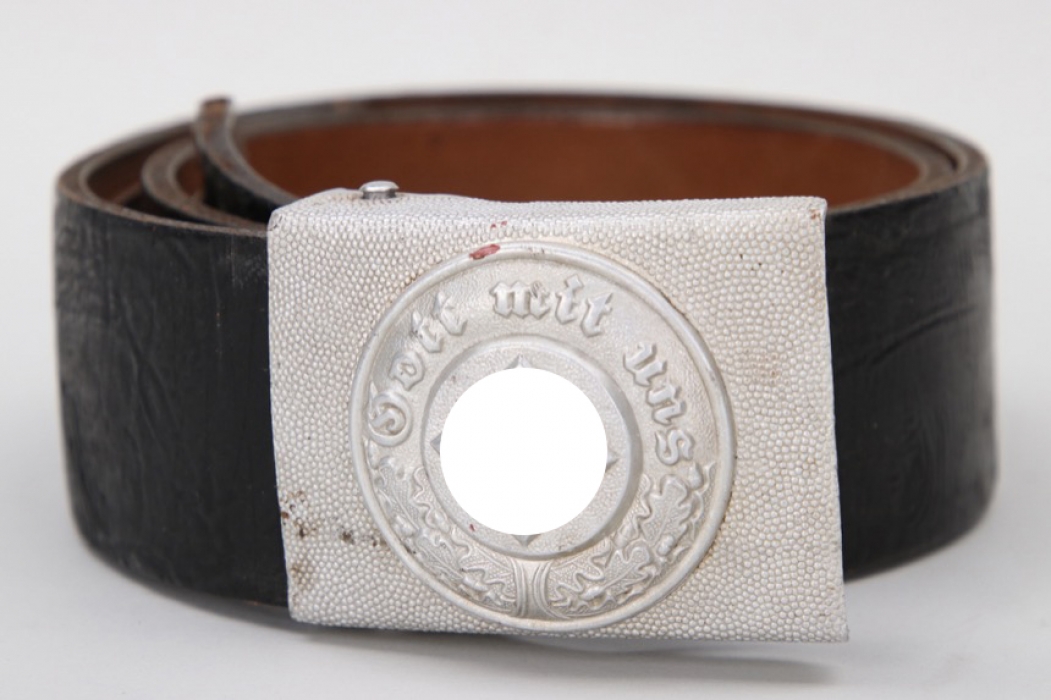 Third Reich police EM/NCO buckle with belt