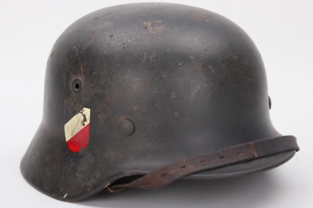 Luftwaffe M40 double decal helmet - Q66